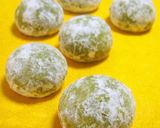 A picture of step 5 of Matcha Tea Milk Snowball Cookies Using Vegetable Oil.