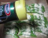 A picture of step 3 of Easy Sugar Snap Peas Baked in the Toaster Oven.