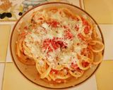 Une image de l'étape 7 de Pâtes à l'Amatricienne 
