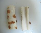 A picture of step 1 of Simple Chikuwa Nanban.