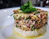 Foto del paso 6 de la receta: TABBULLE Con Atún 🐟 sobre cama de Arroz Blanco...!