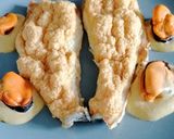 Foto del paso 9 de la receta: Lubina al horno con mejillones