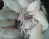 Hình bước làm 2 của món MỰC ÔM TRỨNG MUỐI