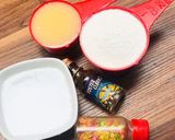 A picture of step 1 of Vanilla ice cream.