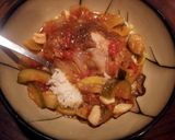 A picture of step 5 of Stewed Fall Chicken.