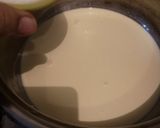 A picture of step 3 of Lemon pudding🍋.