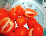 Hình bước làm 1 của món Cà chua nhồi thịt