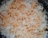 A picture of step 3 of Vegetarian egg fried rice.