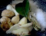 Foto langkah ke 2 dari resep Bayam Jagung Manis kuah Kemiri.