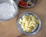 आलू साबूदाने की खिचड़ी (aloo sabudana ki khichdi recipe in Hindi) रेसिपी चरण 3 फोटो