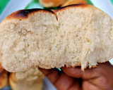 A picture of step 1 of Eggless butterless Bread.