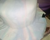 A picture of step 4 of Three Colors Marble Fondant.