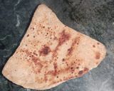 A picture of step 4 of Ajwain parantha.