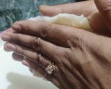 A picture of step 6 of Bread Dahi Vada.