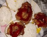 A picture of step 12 of Zinger Burger.