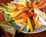 A picture of step 5 of Bagna Cauda/ Warm Garlic Anchovy Dip.