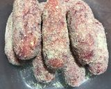 A picture of step 6 of Beetroot Cutlets.