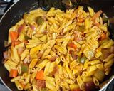 A picture of step 7 of Smokey Shashlik Macaroni.