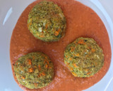 Foto del paso 10 de la receta: Albóndigas de brócoli con salsa romesco