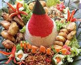 Foto langkah ke 12 dari resep 🇮🇩Tumpeng Merah Putih🇮🇩.