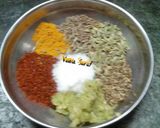 A picture of step 3 of Mix vegitable pakoda.