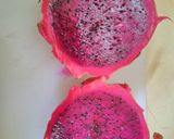 Foto langkah ke 1 dari resep Agar-Agar Buah Naga.