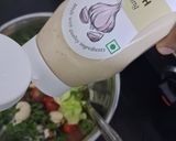 A picture of step 3 of Chickpea salad with Ranch dressing.