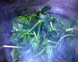 A picture of step 1 of sig 's farmhouse spinach plait.