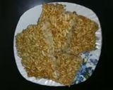 A picture of step 3 of Murmura chikki.