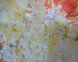 A picture of step 3 of Sabudana tikki.
