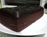 Foto langkah ke 7 dari resep Brownies Kukus Lapis Coklat,1 Telur super moist.