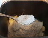 Sajtos minikifli - kenyérsütőben kelesztve recept fázis 1 fotója