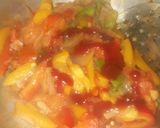 A picture of step 5 of Red sauce pasta.