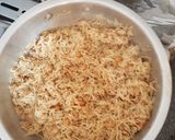 A picture of step 3 of Chickpeas rice.