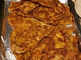 Griddle Wienerschnitzel with fixins