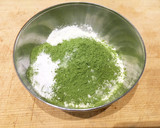 Foto del paso 1 de la receta: Matcha Mushi Pan (Pan al Vapor)