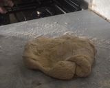 A picture of step 2 of Cinnamon rolls#firstrecipeoftheyear.