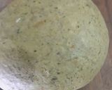 A picture of step 2 of Leftover Palak Paneer Paratha.