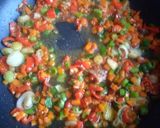 A picture of step 3 of Fish pie fillings.