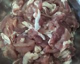 รูปขั้นตอนการทำที่ 1 ของ “หมูขยำส้ม”