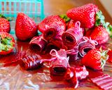 Foto del paso 3 de la receta: Rebanadas de fruta hechas en casa de 3 ingredientes. Saludable para los niños