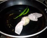 A picture of step 2 of Chicken potli biryani.
