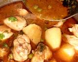 Chicken curry with potato and peas(chicken Aalu Matar) #mycookbook recipe step 3 photo