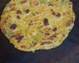 A picture of step 6 of Aloo Methi Paratha.