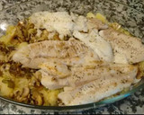 Foto del paso 4 de la receta: Merluza con verduras y bechamel