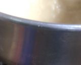 A picture of step 7 of Basboussa (semolina Cake).
