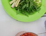 Foto langkah ke 1 dari resep 36.Nasi Bakar Cumi Rica Kemangi 🦑🌶🍃🤤.