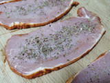 Cinta de lomo especiada con queso