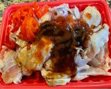 A picture of step 1 of Sweet and Sour Chicken.