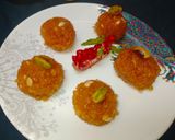મોતિચૂર લાડુું (Motichur ladoo recipe in Gujarati) રેસીપી સ્ટેપ15ફોટો